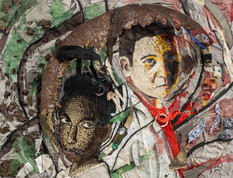 assemblage
31" x 25"