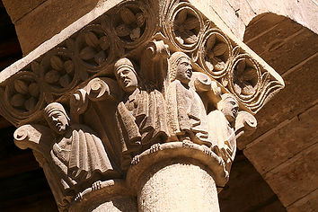 Capitel iglesia de san Martín. Visitas guiadas en Segovia
