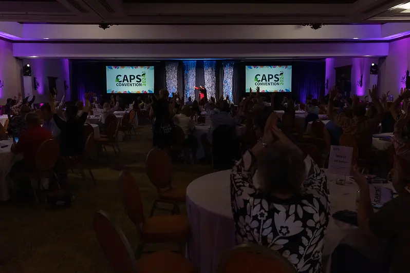 Keka DasGupta - CAPS Convention - Professional Keynote Speaker - Art of Life-ing.webp