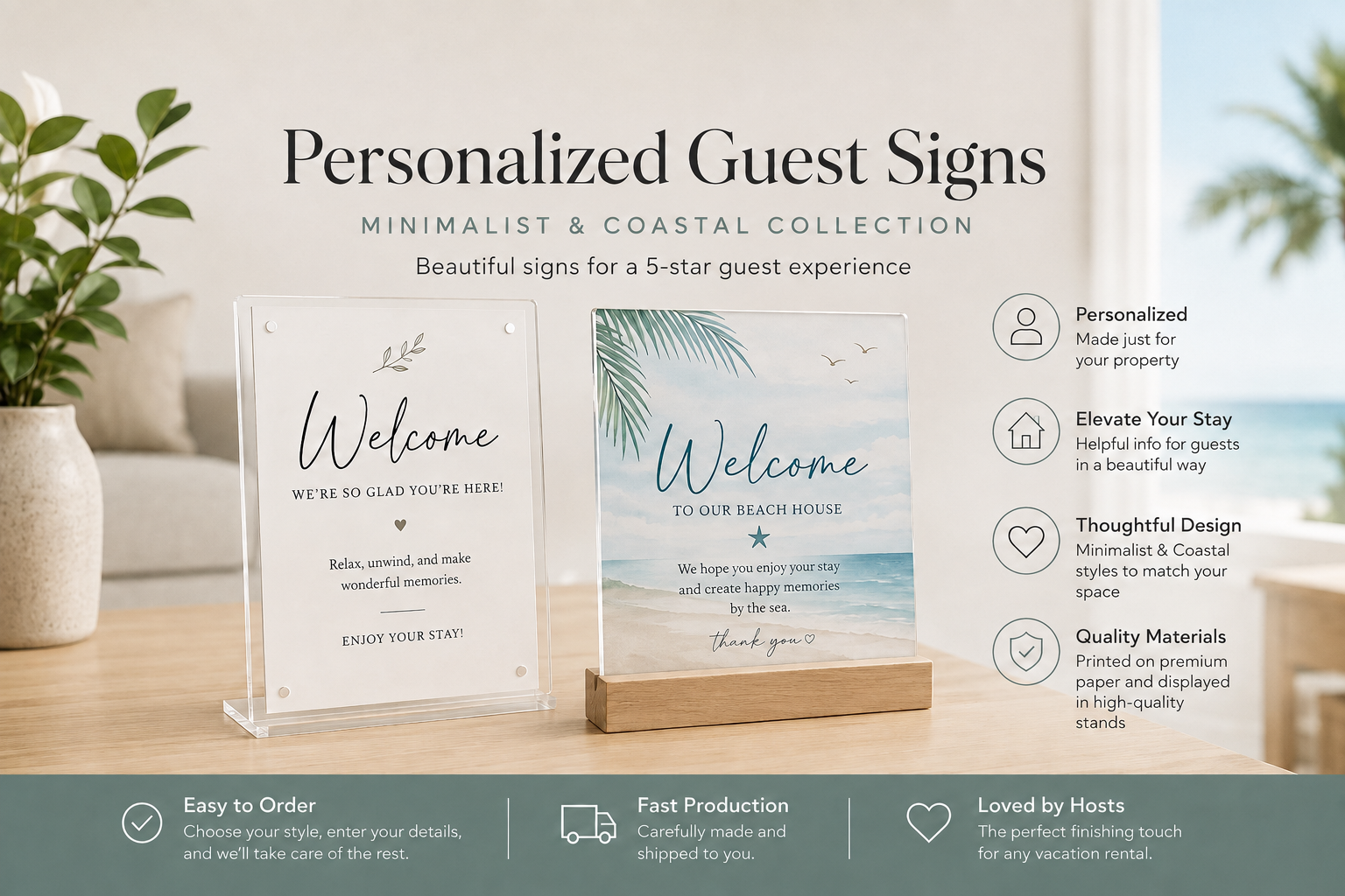 Personalized Guest Sign