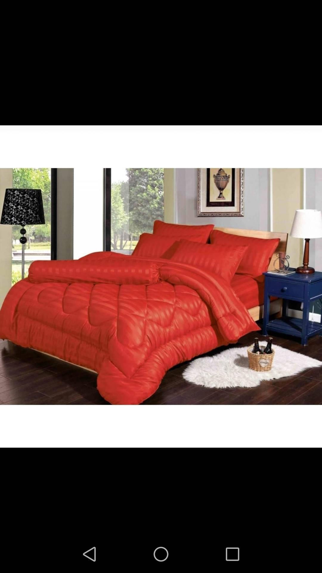 9 piece bedcover queen size