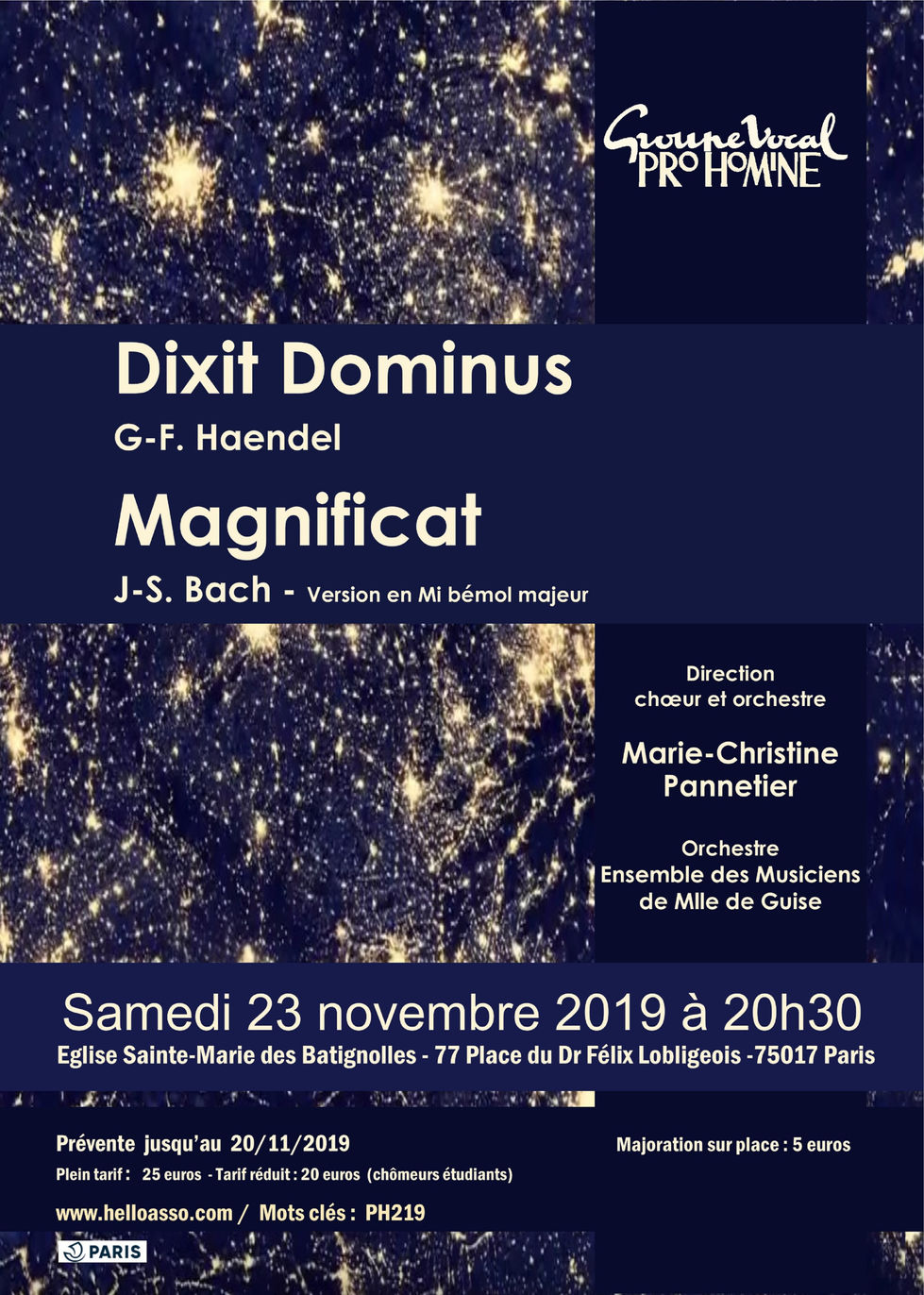 2019- DIXIT DOMINUS