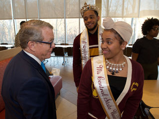 Governor Mike DeWine Visits Central State University