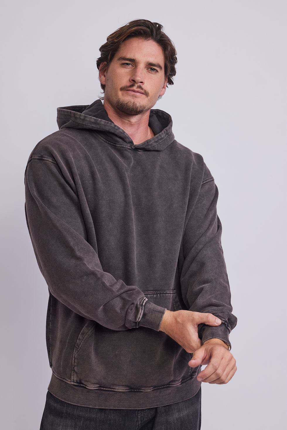 תמונה ממוזערת: Hoodies Men Dark Gray