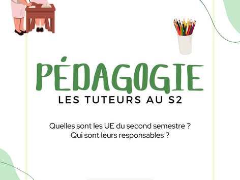 Trombinoscope tuteurs du S2