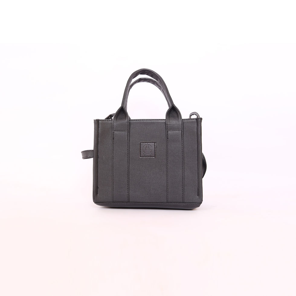 Thumbnail: Black | Leather Mini | Not Tote Bag