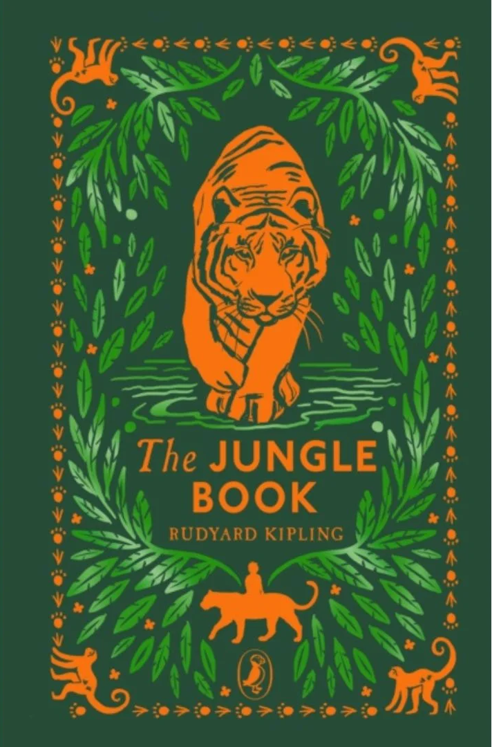 a book cover of The Jungle Book