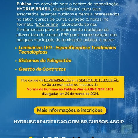 A PARTIR DESTE MÊS INICIAM-SE OS CURSOS ABCIP