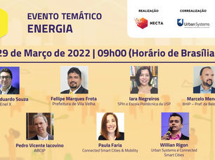 ABCIP participará do Evento Temático Energia do Ranking Connected Smart Cities em 2022