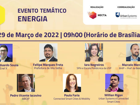 ABCIP participará do Evento Temático Energia do Ranking Connected Smart Cities em 2022