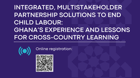 [Upcoming Event Announcement] Side Event & Innovation Fair at 6th Global Conference on Elimination of Child Labour 