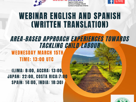 Webinar on Area-based approach to prevent and eradicate child labour