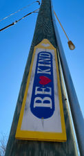 Interpretive:
This photo I took of a sign on a pole can be interpretive because it is up to the viewer to decide the meaning.