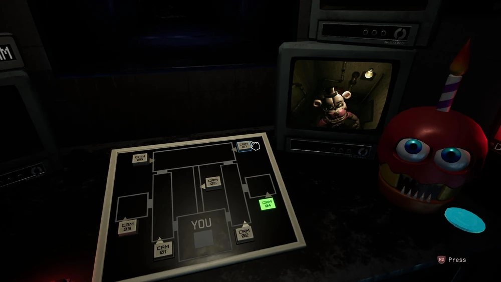One of the FNaF Help Wanted 2 minigames
