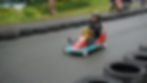 Mateo Echave, 8, takes his soapbox derby car for a trial run down St. Ann's Avenue on Friday, July 3, 2026. (Ellie Ruel / Juneau Independent)