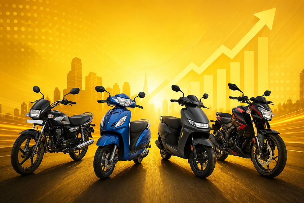 India’s Top 10 Two-Wheelers: May 2026 Sales Report