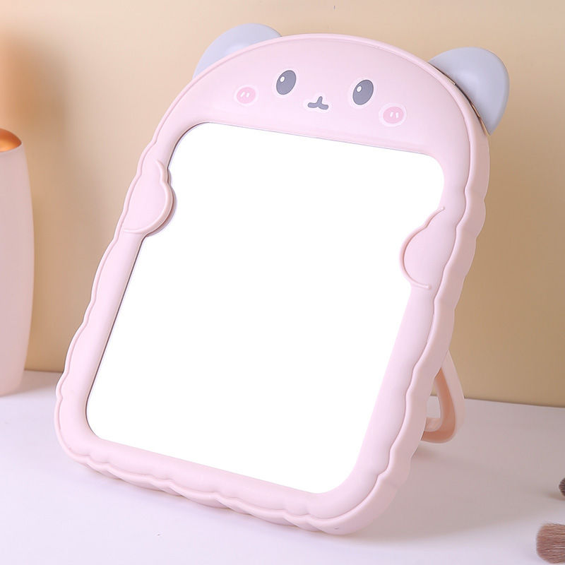 Thumbnail: Foldable Bear Ear Cat Makeup Mirror - HD Desktop Design