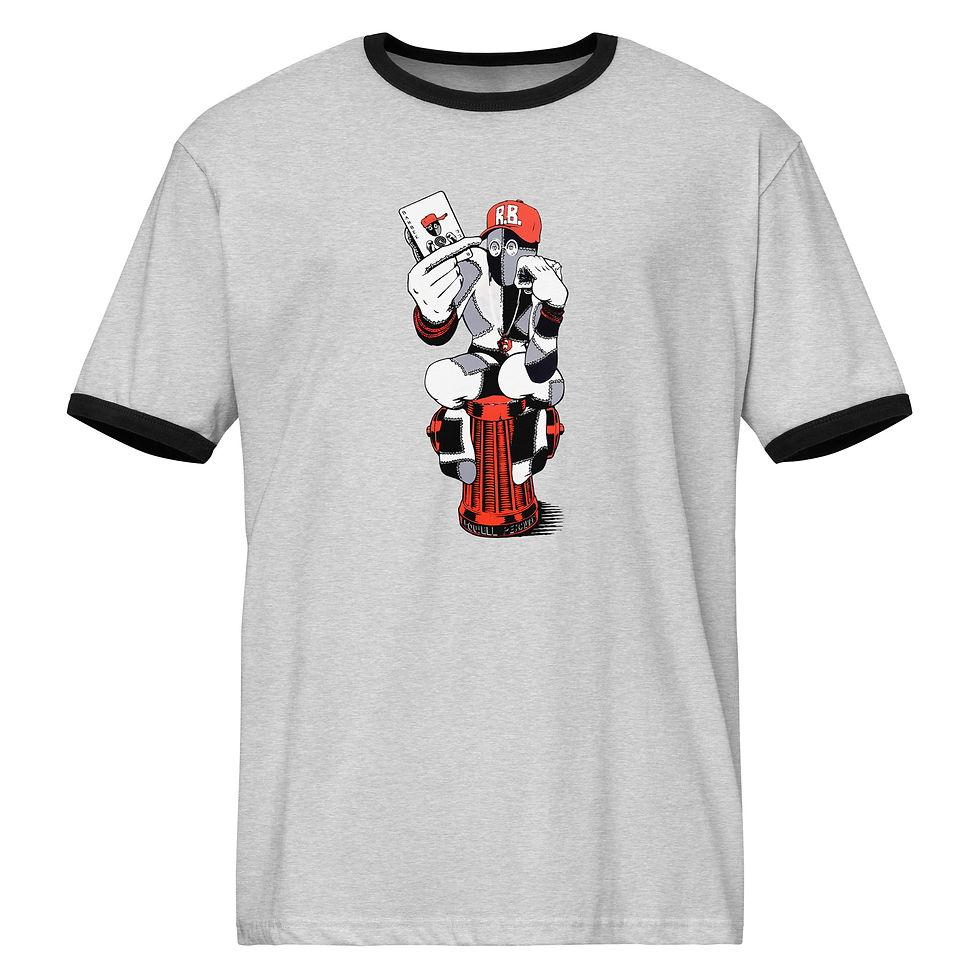 Ringer T-Shirt (Ray) - Old School Skate