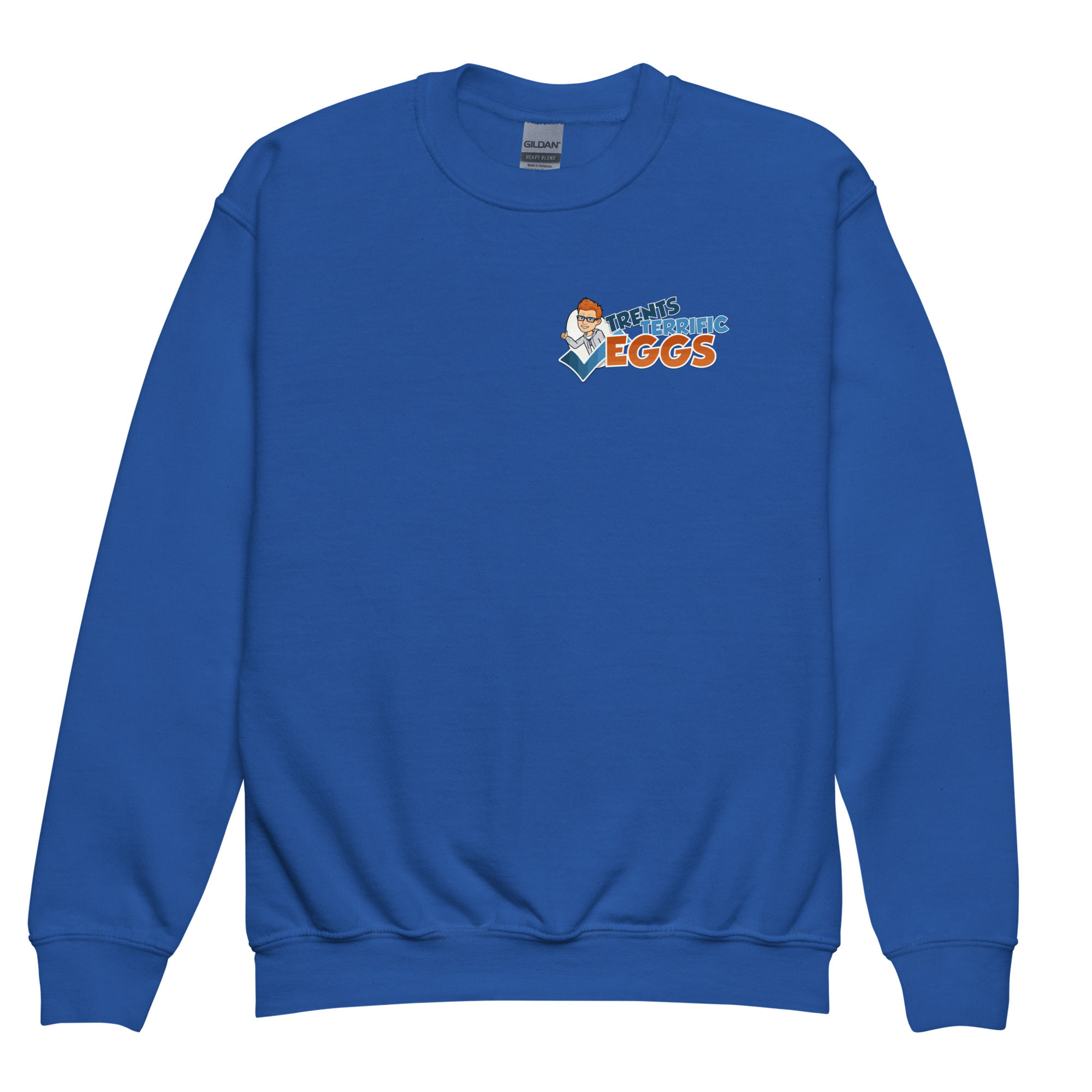 Youth Crewneck Sweatshirt - Trent's Terrific Eggs