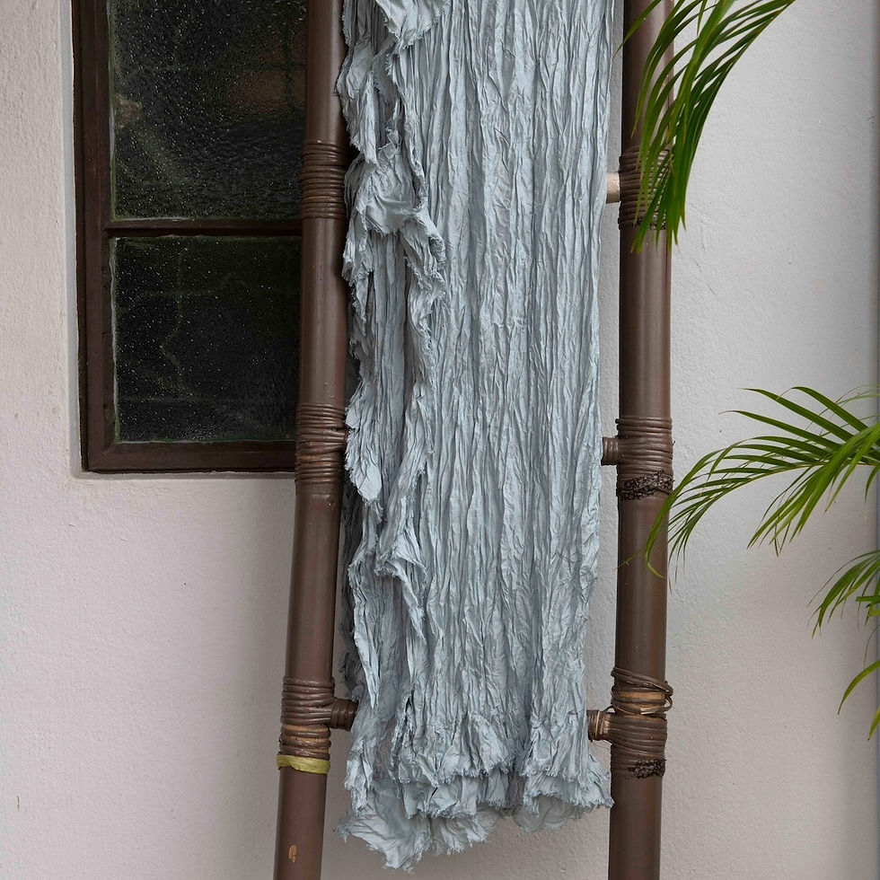 Thumbnail: Silk Ruffle Scarf