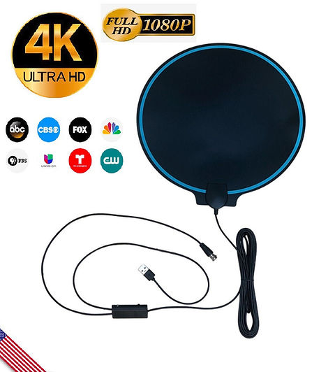 TV Antenna 2025 999 Miles Range - Indoor/Outdoor HD With Signal Booster Hdtv Antenna