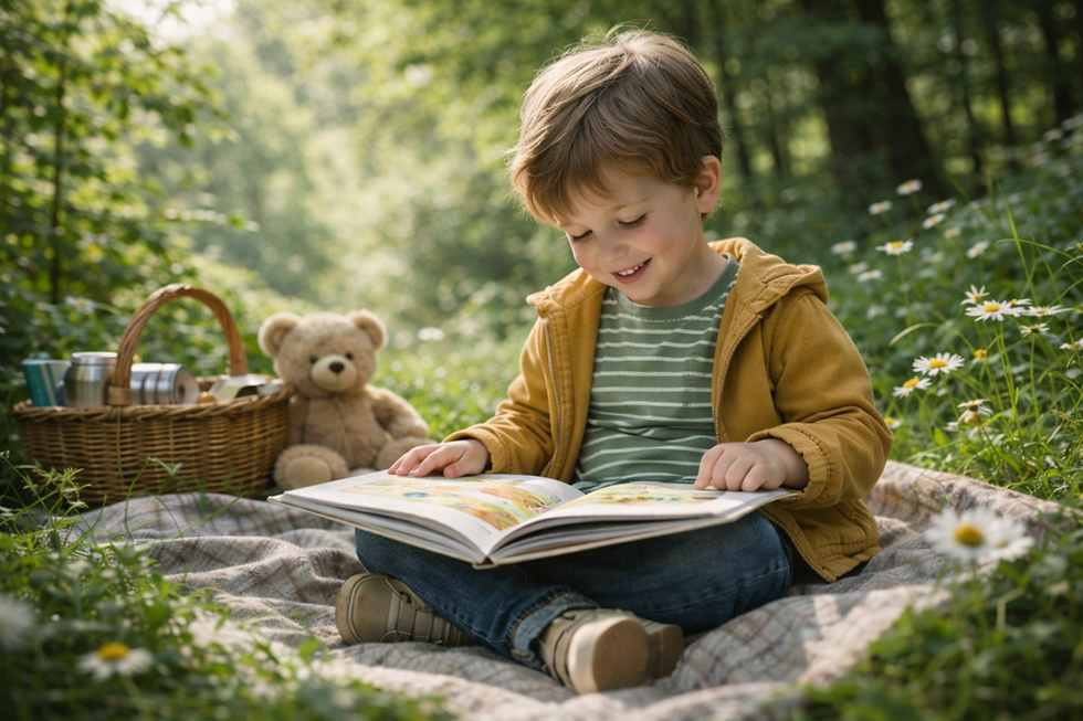 📚 Passende Literatur für Kinder – Bücher, die Gefühle stärken & innere Ruhe fördern