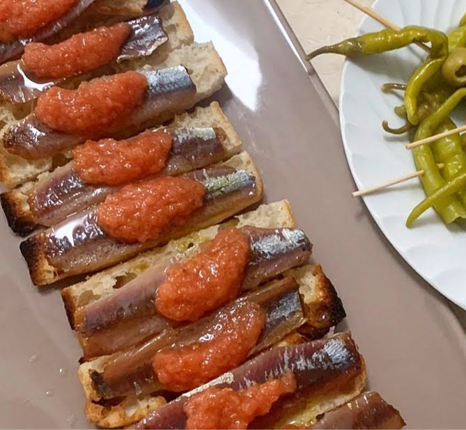 Arranged Food and Objects