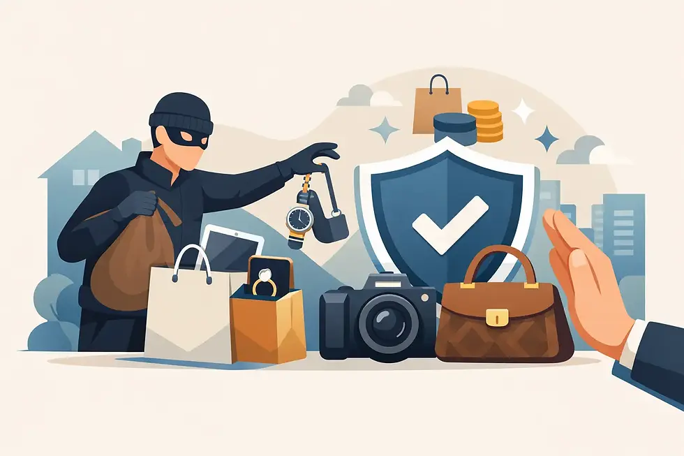 Copertura rapina beni acquistati: come funziona