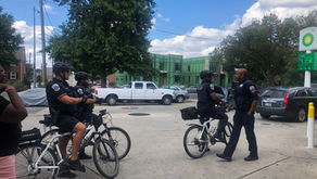 (9-13-23) MPD Brightwood Community Walk with Commander Lavenhouse and Office Hamrick