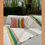 Thumbnail: Kleurrijke zomer plaid 165 x 165cm
