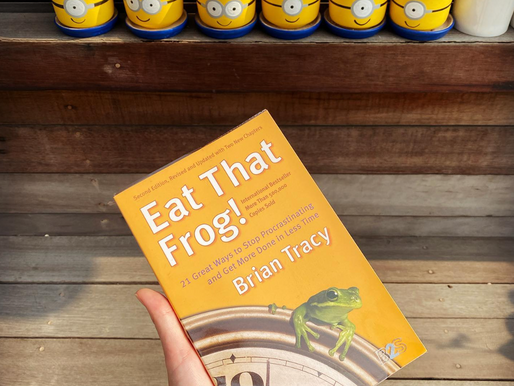 Eat That Frog! 21 Great Ways to Stop Procrastinating and Get More Done in Less Time by Brian Tracy