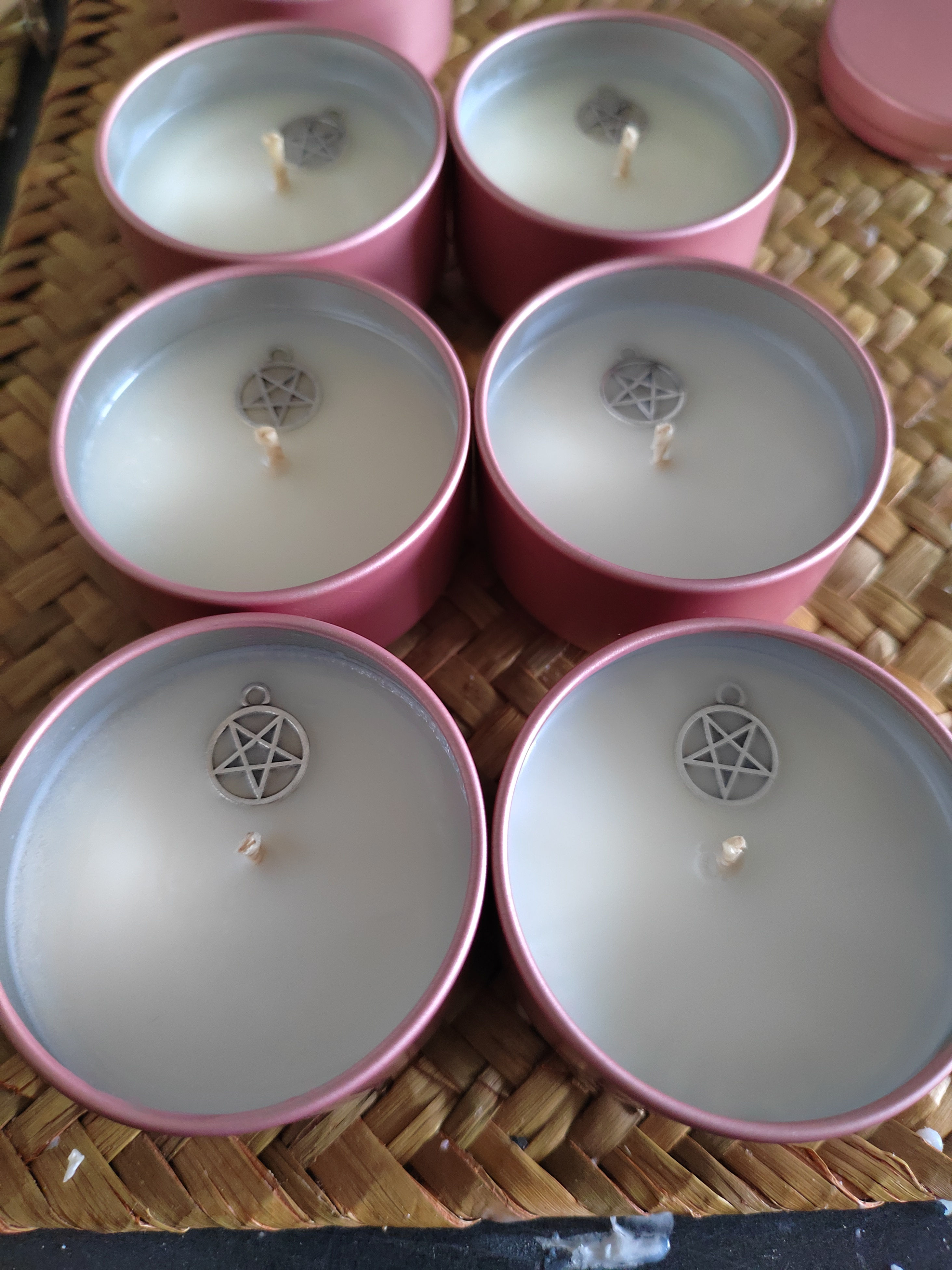 Lot 3 Bougies Spécial Guidance Tarot/méditation/rituel