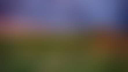 Sunset over lush green golf course. Springbank Links Golf Club, Calgary, Alberta, Canada