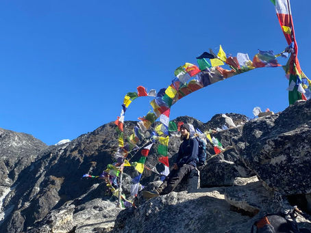 Reisblog: Dag 6 drie hoge passen Everest Base Camp trek, Nangkartshang Gompa viewpoint