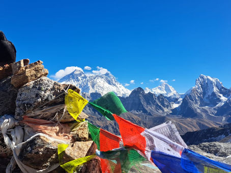 Reisblog: Dag 14 drie hoge passen Everest Base Camp trek, Gokyo - Thame + Renjo Pass