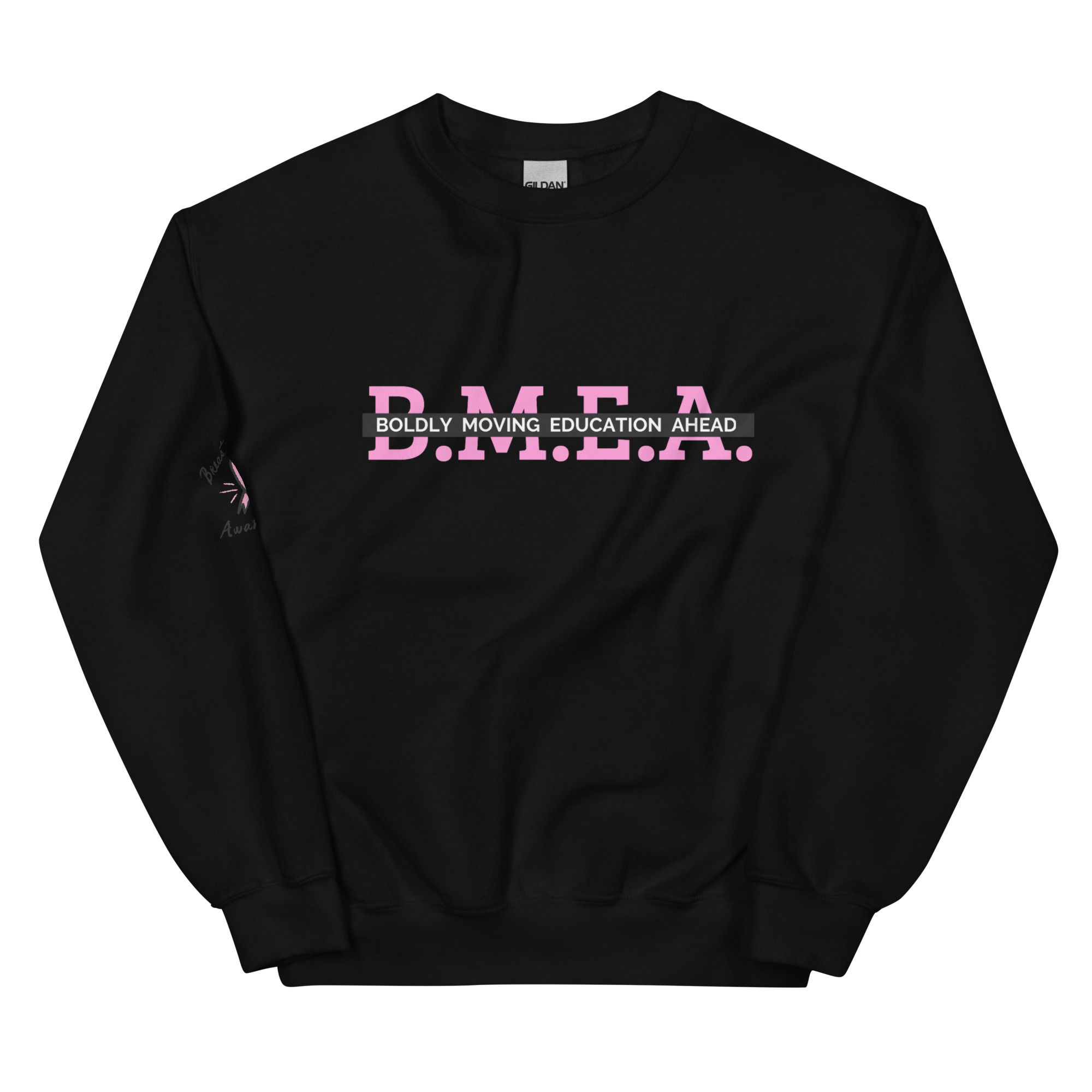 Breast Cancer Awareness Pink Logo Crew
