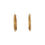 Thumbnail: GOLDEN BOOK BINDER EARRINGS