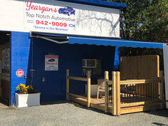 Yeargan's Outdoor Waiting Area
