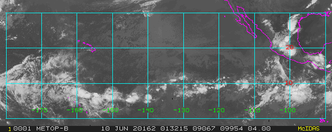 Northern Central Pacific Ocean