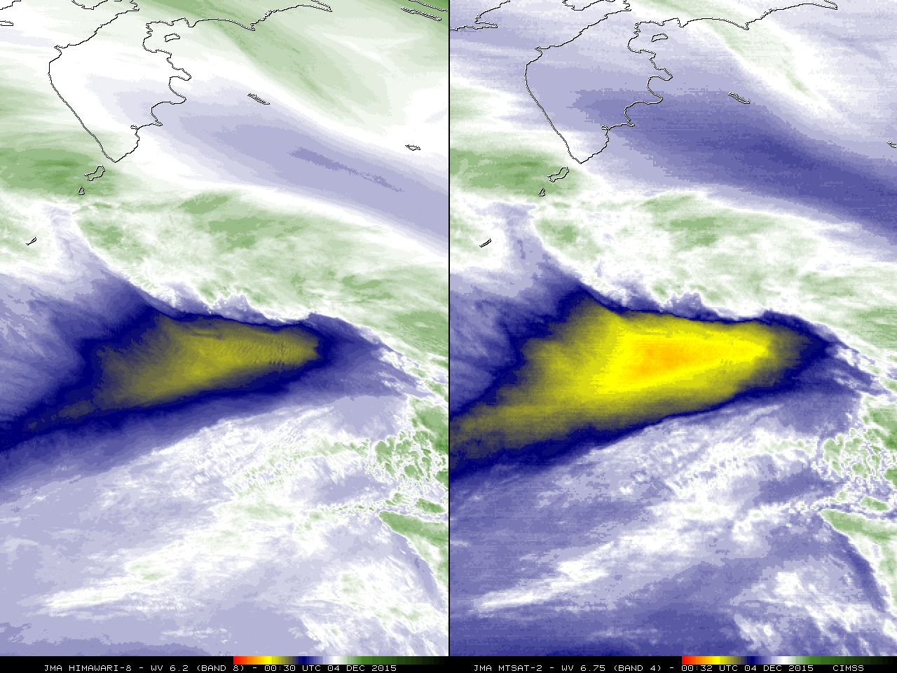 151204 himawari8 mtsat2 water vapor anim