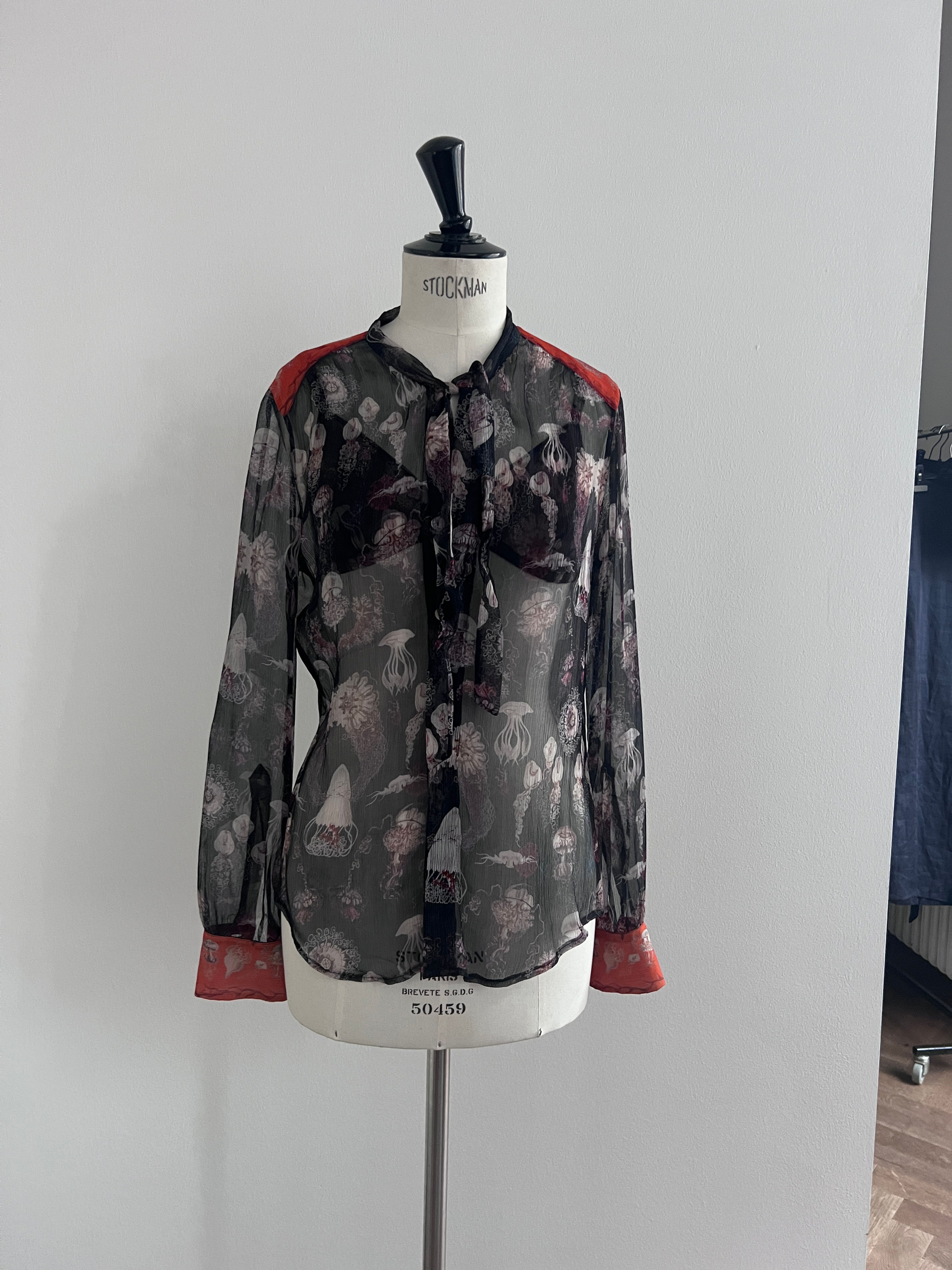 Jean Paul Gaultier Bluse m. Bralette