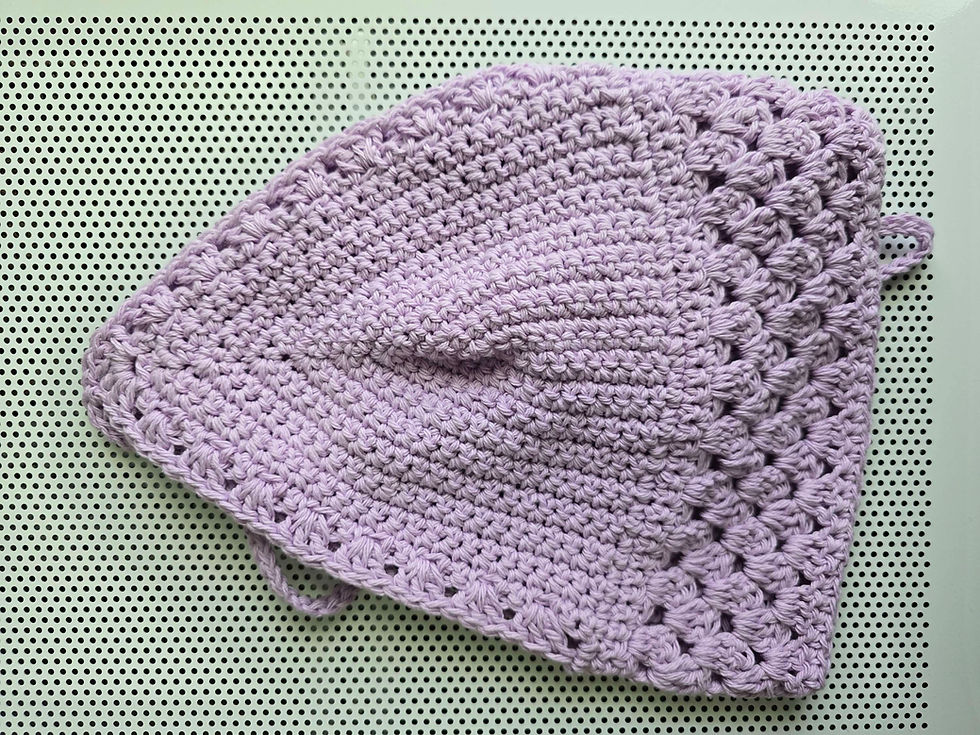 Thumbnail: Large Granny Bralette Lilac 