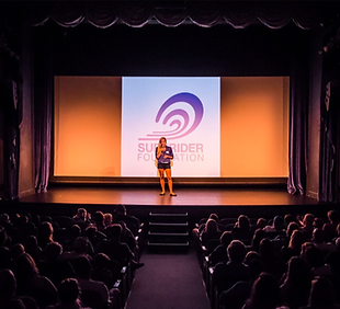 speaking at Surfrider conference