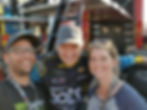 Fan Sponsor with NASCAR driver