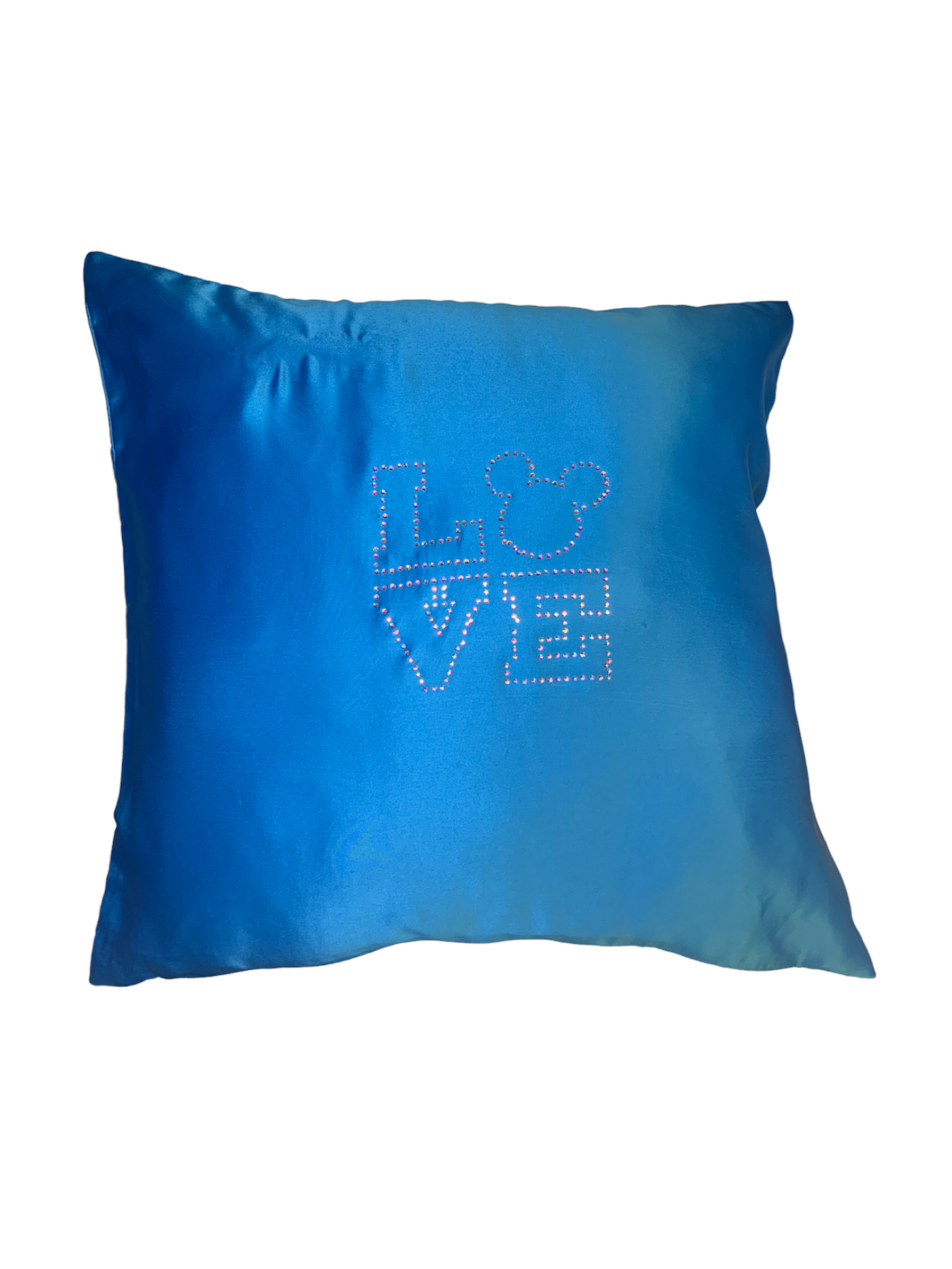 Cushion Cover: Satin Rhinestone