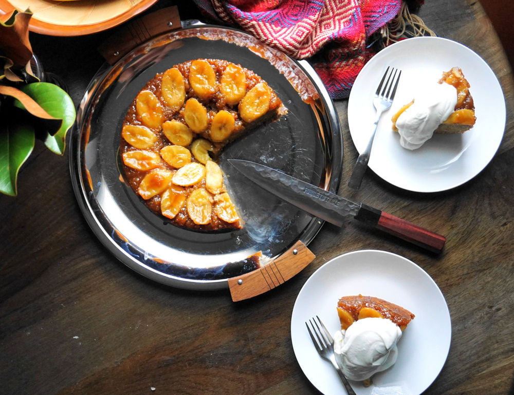 Miso Banana UpsideDown Cake