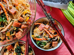 Kimchi & Spam Japchae