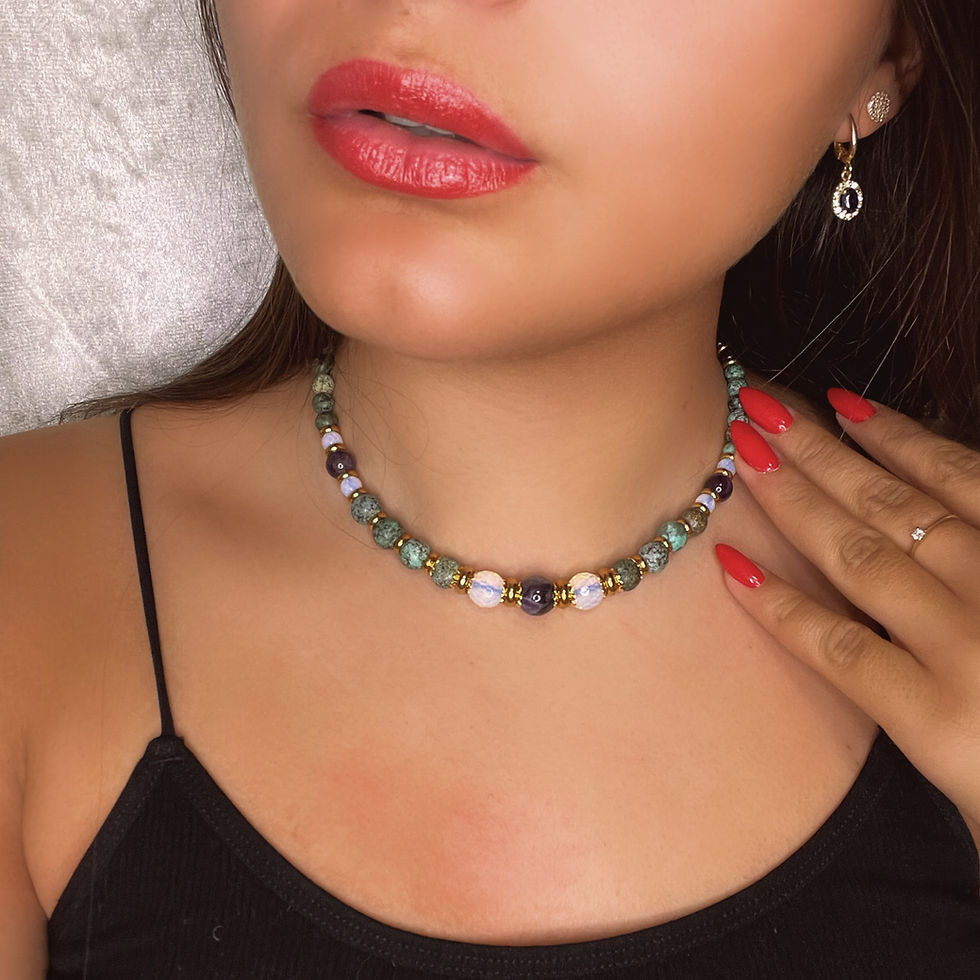 תמונה ממוזערת: טורקיז ואמטיסט