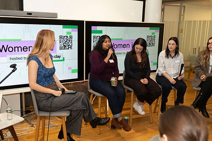 Corporate panel discussion photography at a New York business event