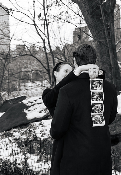 couple photo shooting in central park